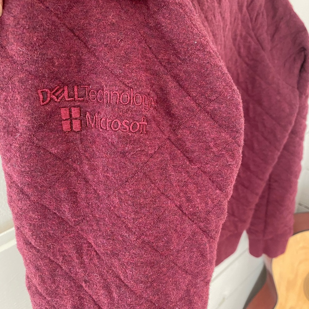 Maroon Patagonia Pull over Sweatshirt - Picture 6 of 7